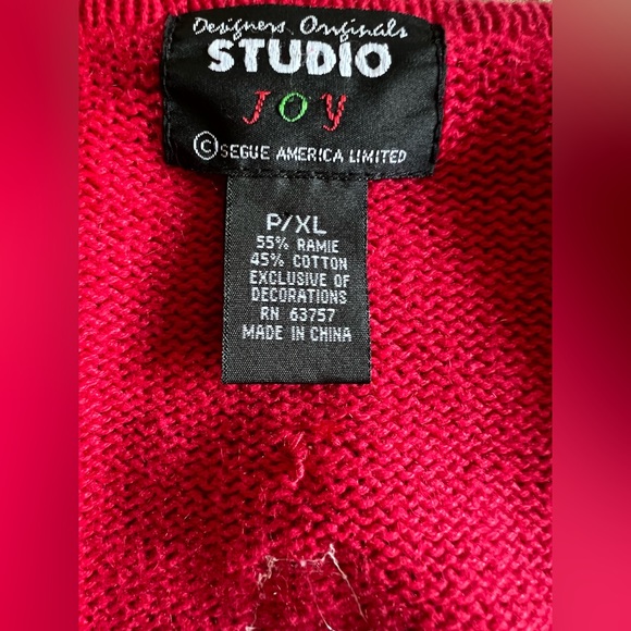 Embroidered Christmas Sweater - Picture 2 of 8